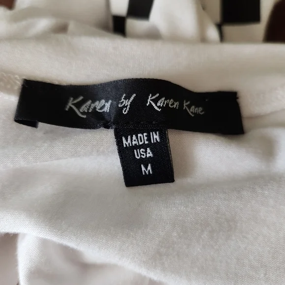 KAREN BY KAREN KANE High Low Top Size Medium - Picture 7 of 11